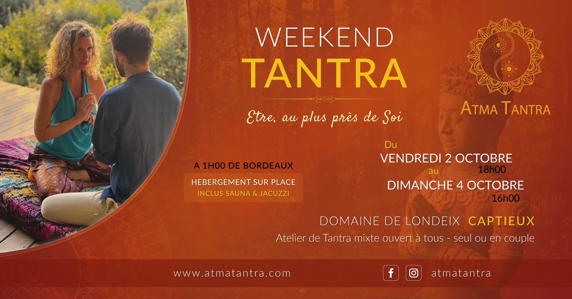 Weekend Atma Tantra Octobre 2026