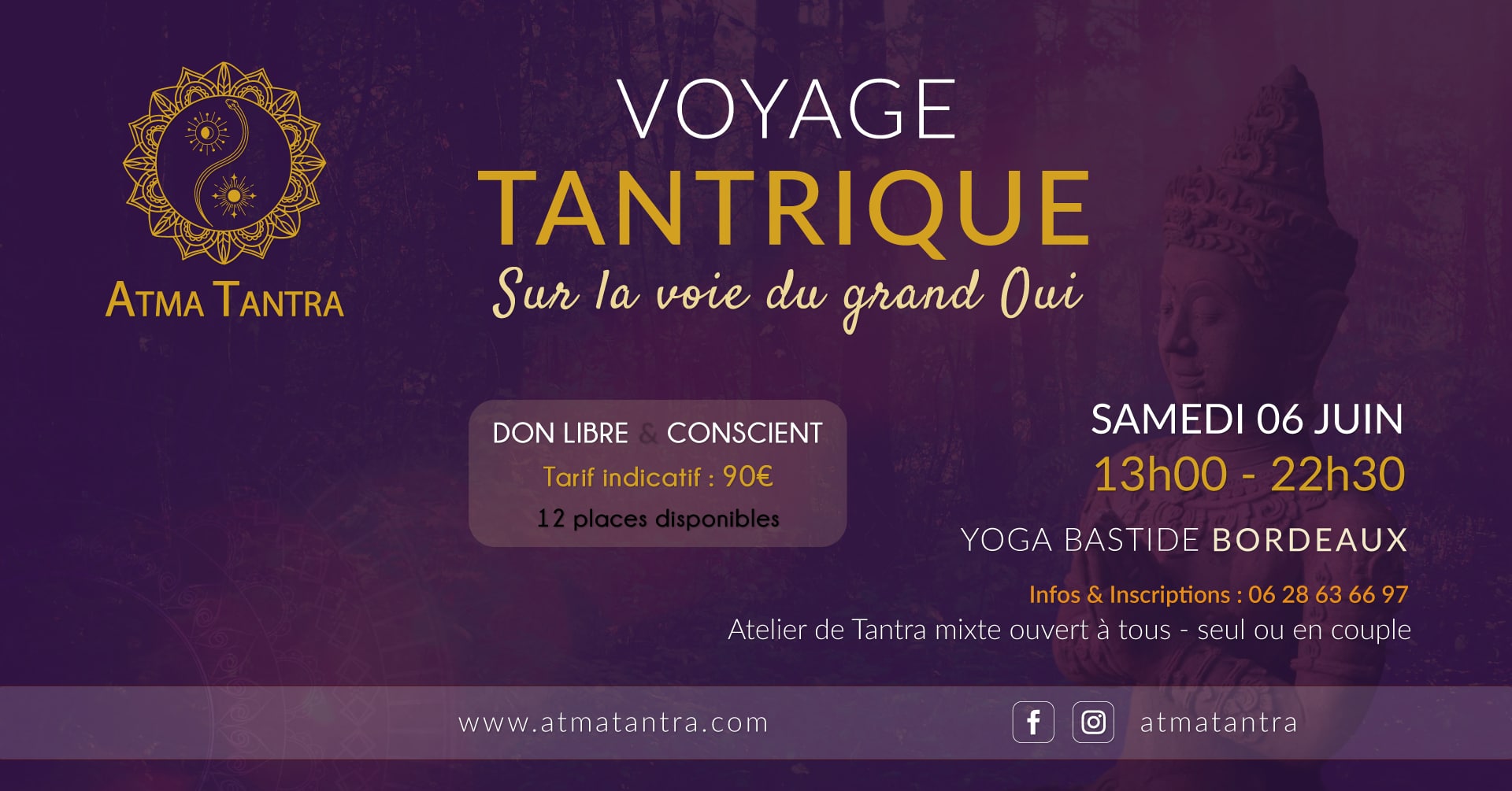 Voyage Tantrique Atma Tantra Bordeaux